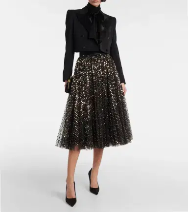 Dolce & Gabbana Sequined midi skirt | Thumbnail 3 Dolce & Gabbana Sequined midi skirt | Thumbnail 3