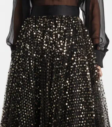 Dolce & Gabbana Sequined midi skirt | Thumbnail 4 Dolce & Gabbana Sequined midi skirt | Thumbnail 4
