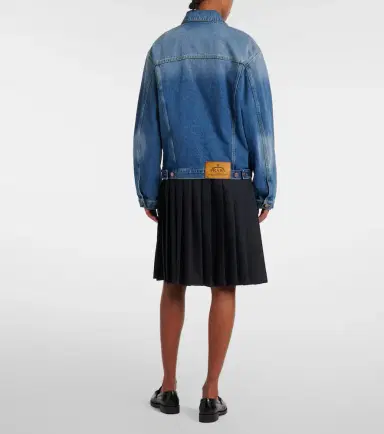 Prada Oversized denim jacket | Thumbnail 5 Prada Oversized denim jacket | Thumbnail 5