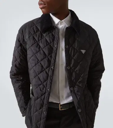 Prada Re-Nylon quilted jacket | Thumbnail 2 Prada Re-Nylon quilted jacket | Thumbnail 2