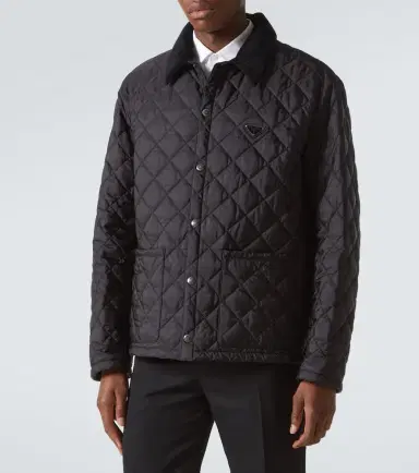 Prada Re-Nylon quilted jacket | Thumbnail 3 Prada Re-Nylon quilted jacket | Thumbnail 3