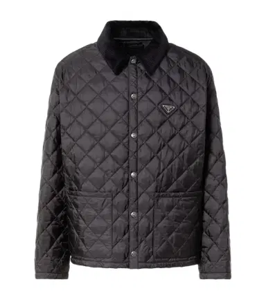 Prada Re-Nylon quilted jacket | Thumbnail 1 Prada Re-Nylon quilted jacket | Thumbnail 1