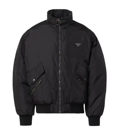 Prada Re-Nylon down jacket | Thumbnail 1 Prada Re-Nylon down jacket | Thumbnail 1