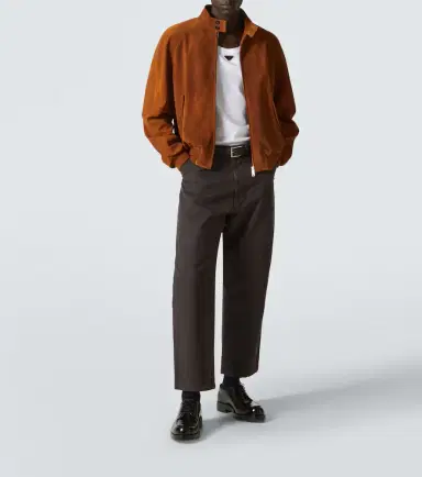 Prada Suede bomber jacket | Thumbnail 3 Prada Suede bomber jacket | Thumbnail 3