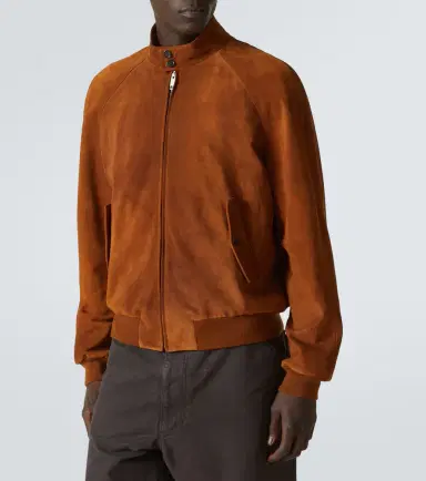 Prada Suede bomber jacket | Thumbnail 7 Prada Suede bomber jacket | Thumbnail 7