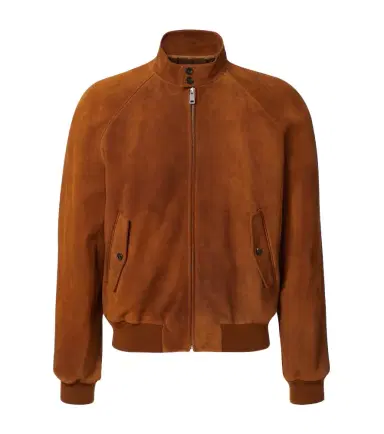 Prada Suede bomber jacket | Thumbnail 1 Prada Suede bomber jacket | Thumbnail 1