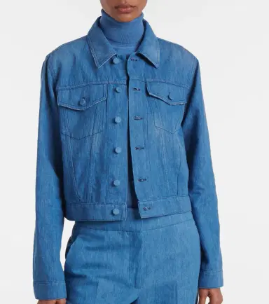 Gabriela Hearst Roland denim jacket | Thumbnail 4 Gabriela Hearst Roland denim jacket | Thumbnail 4