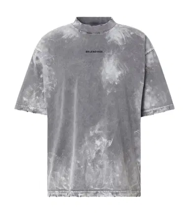 Balenciaga Distressed cotton-blend jersey T-shirt | Thumbnail 1 Balenciaga Distressed cotton-blend jersey T-shirt | Thumbnail 1