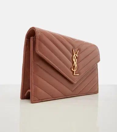 Saint Laurent Cassandre matelassé leather wallet on chain | Thumbnail 7 Saint Laurent Cassandre matelassé leather wallet on chain | Thumbnail 7
