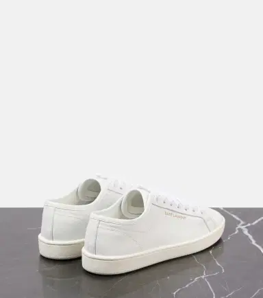 Saint Laurent Gym leather sneakers | Thumbnail 3 Saint Laurent Gym leather sneakers | Thumbnail 3