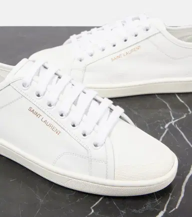 Saint Laurent Gym leather sneakers | Thumbnail 4 Saint Laurent Gym leather sneakers | Thumbnail 4