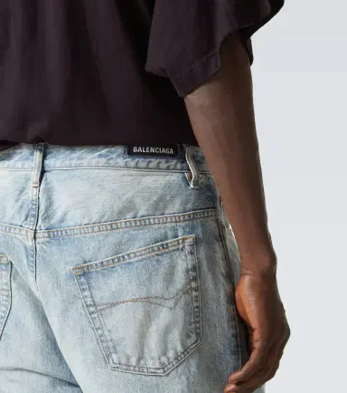 Balenciaga Mid-rise straight jeans | Thumbnail 4 Balenciaga Mid-rise straight jeans | Thumbnail 4