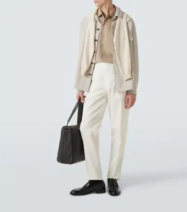 Zegna Linen, wool, and silk-blend overshirt | Thumbnail 6 Zegna Linen, wool, and silk-blend overshirt | Thumbnail 6