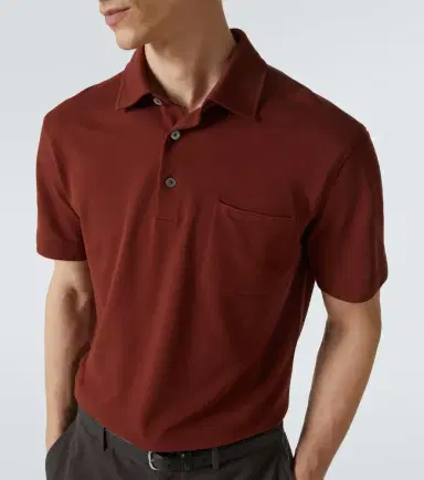 Zegna Cotton piqué polo shirt | Thumbnail 3 Zegna Cotton piqué polo shirt | Thumbnail 3