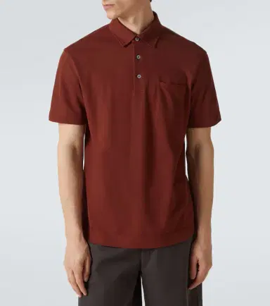 Zegna Cotton piqué polo shirt | Thumbnail 5 Zegna Cotton piqué polo shirt | Thumbnail 5