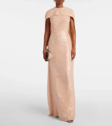 Erdem Sequined chiffon gown | Thumbnail 2 Erdem Sequined chiffon gown | Thumbnail 2