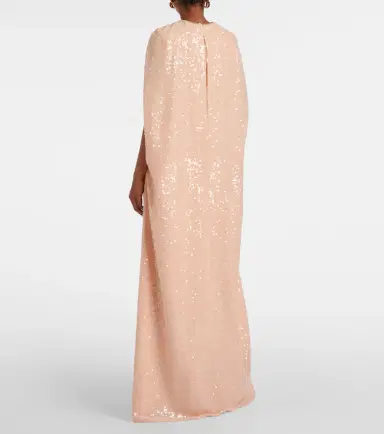 Erdem Sequined chiffon gown | Thumbnail 6 Erdem Sequined chiffon gown | Thumbnail 6