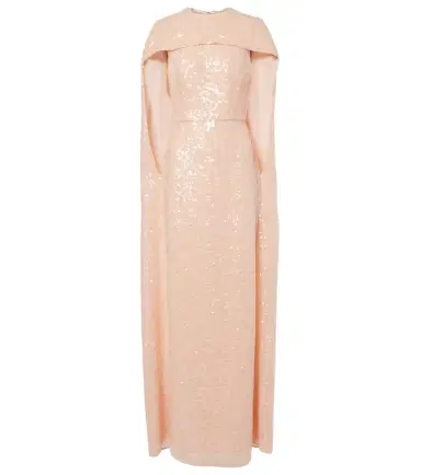 Erdem Sequined chiffon gown | Thumbnail 1 Erdem Sequined chiffon gown | Thumbnail 1