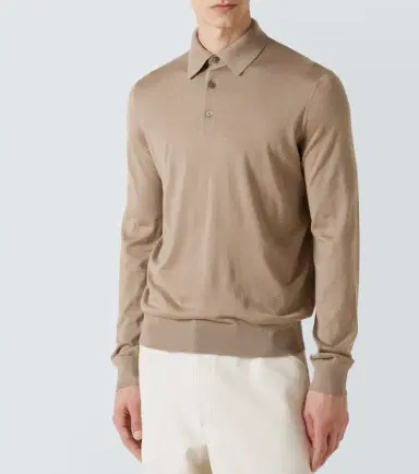 Zegna Cashmere and silk polo sweater | Thumbnail 6 Zegna Cashmere and silk polo sweater | Thumbnail 6