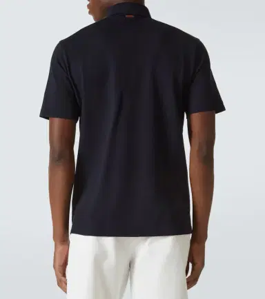Zegna Logo cotton polo shirt | Thumbnail 2 Zegna Logo cotton polo shirt | Thumbnail 2