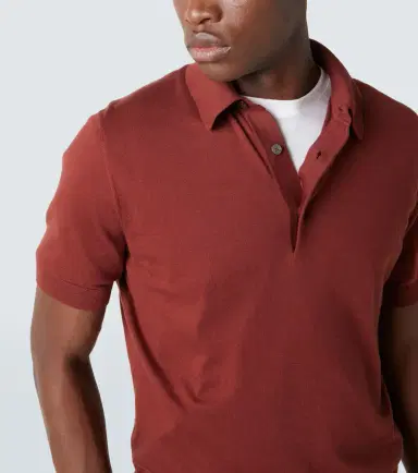 Zegna Cotton polo shirt | Thumbnail 6 Zegna Cotton polo shirt | Thumbnail 6