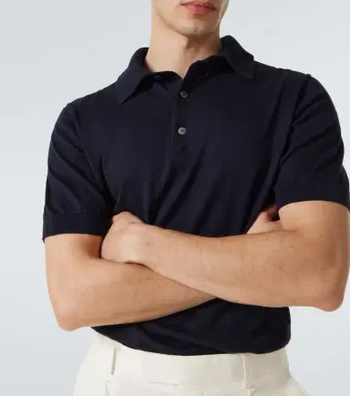 Zegna Cotton polo shirt | Thumbnail 4 Zegna Cotton polo shirt | Thumbnail 4