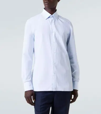 Zegna Striped cotton shirt | Thumbnail 3 Zegna Striped cotton shirt | Thumbnail 3