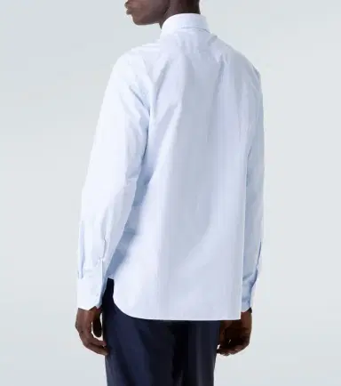 Zegna Striped cotton shirt | Thumbnail 5 Zegna Striped cotton shirt | Thumbnail 5