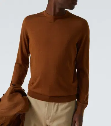 Zegna Cashmere and silk sweater | Thumbnail 2 Zegna Cashmere and silk sweater | Thumbnail 2