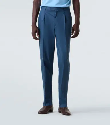 Zegna Cotton straight pants | Thumbnail 4 Zegna Cotton straight pants | Thumbnail 4