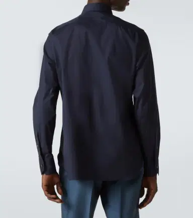 Zegna Cotton-blend shirt | Thumbnail 3 Zegna Cotton-blend shirt | Thumbnail 3