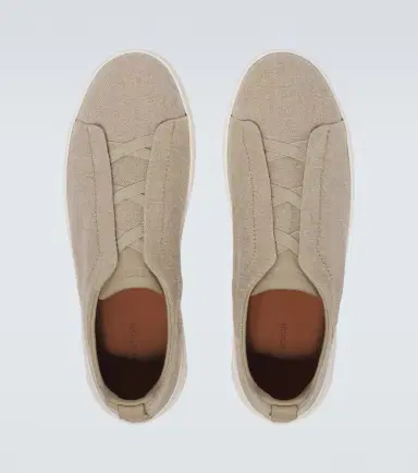 Zegna Triple Stitch canvas sneakers | Thumbnail 6 Zegna Triple Stitch canvas sneakers | Thumbnail 6