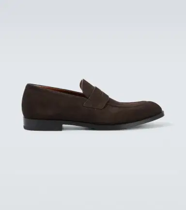 Zegna Suede penny loafers | Thumbnail 3 Zegna Suede penny loafers | Thumbnail 3