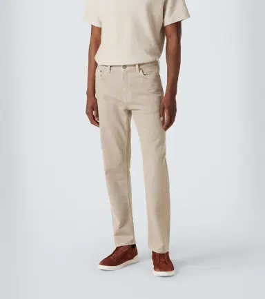 Zegna Leather-trimmed cotton straight pants | Thumbnail 5 Zegna Leather-trimmed cotton straight pants | Thumbnail 5