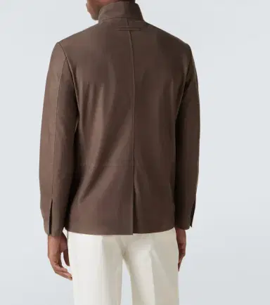 Zegna Il Conte leather jacket | Thumbnail 4 Zegna Il Conte leather jacket | Thumbnail 4