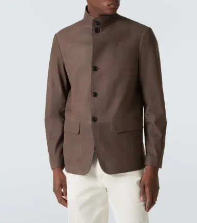 Zegna Il Conte leather jacket | Thumbnail 5 Zegna Il Conte leather jacket | Thumbnail 5