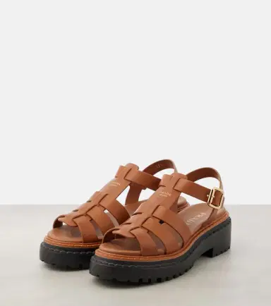 Prada Fisherman leather sandals | Thumbnail 5 Prada Fisherman leather sandals | Thumbnail 5