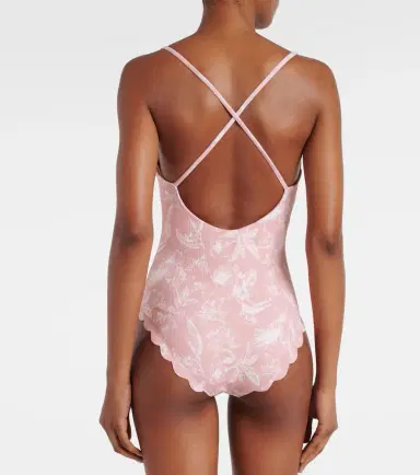 Marysia North Maillot floral scalloped swimsuit | Thumbnail 2 Marysia North Maillot floral scalloped swimsuit | Thumbnail 2