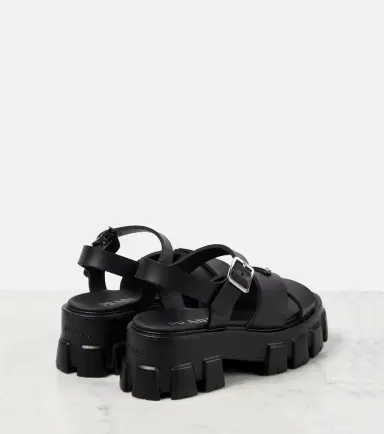Prada Monolith platform sandals | Thumbnail 3 Prada Monolith platform sandals | Thumbnail 3