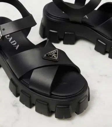 Prada Monolith platform sandals | Thumbnail 4 Prada Monolith platform sandals | Thumbnail 4