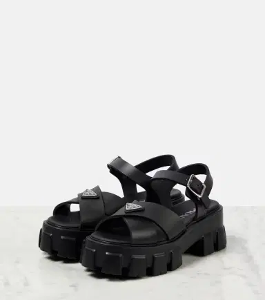 Prada Monolith platform sandals | Thumbnail 5 Prada Monolith platform sandals | Thumbnail 5
