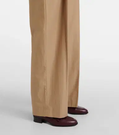 Vince Cotton and wool wide-leg pants | Thumbnail 3 Vince Cotton and wool wide-leg pants | Thumbnail 3