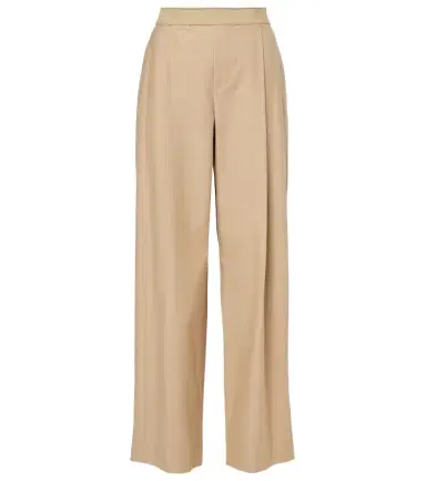 Vince Cotton and wool wide-leg pants | Thumbnail 1 Vince Cotton and wool wide-leg pants | Thumbnail 1