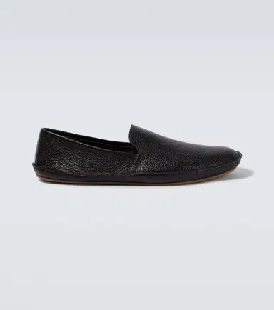 The Row Vasko leather slip-on shoes | Thumbnail 4 The Row Vasko leather slip-on shoes | Thumbnail 4