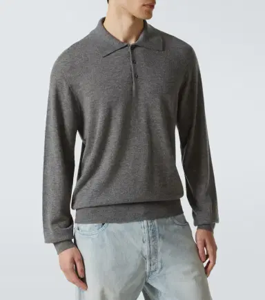 The Row Judi cashmere polo sweater | Thumbnail 5 The Row Judi cashmere polo sweater | Thumbnail 5