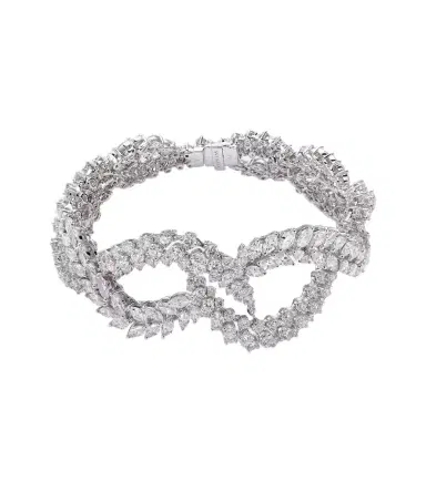 YEPREM Y-Couture 18kt white gold bracelet with diamonds | Thumbnail 1 YEPREM Y-Couture 18kt white gold bracelet with diamonds | Thumbnail 1