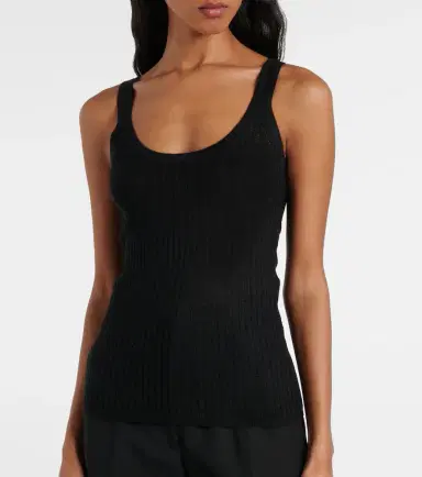 Gabriela Hearst Nevin cashmere and silk tank top | Thumbnail 2 Gabriela Hearst Nevin cashmere and silk tank top | Thumbnail 2