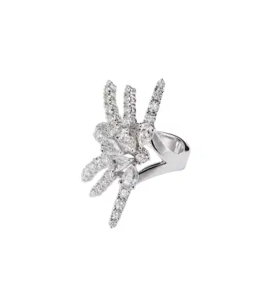 YEPREM Y-Not 18kt white gold ring with diamonds | Thumbnail 1 YEPREM Y-Not 18kt white gold ring with diamonds | Thumbnail 1