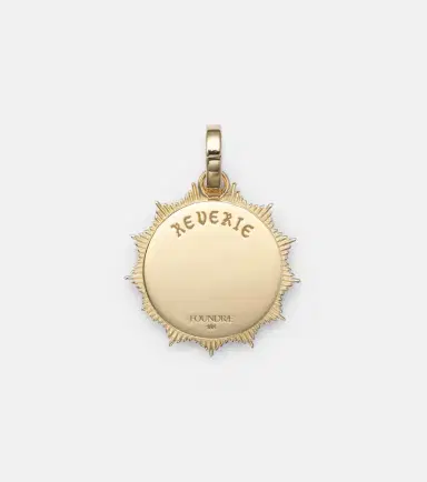 Foundrae Reverie Medium 18kt gold pendant with diamonds | Thumbnail 2 Foundrae Reverie Medium 18kt gold pendant with diamonds | Thumbnail 2