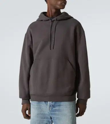 Saint Laurent Logo cotton hoodie | Thumbnail 2 Saint Laurent Logo cotton hoodie | Thumbnail 2